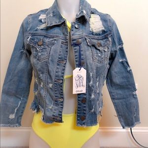 Fashion Nova/Cello Jean Jacket.
